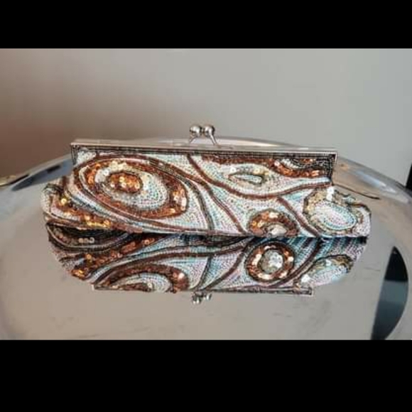 Sequin & Beaded Evening Bag - Picture 4 of 6